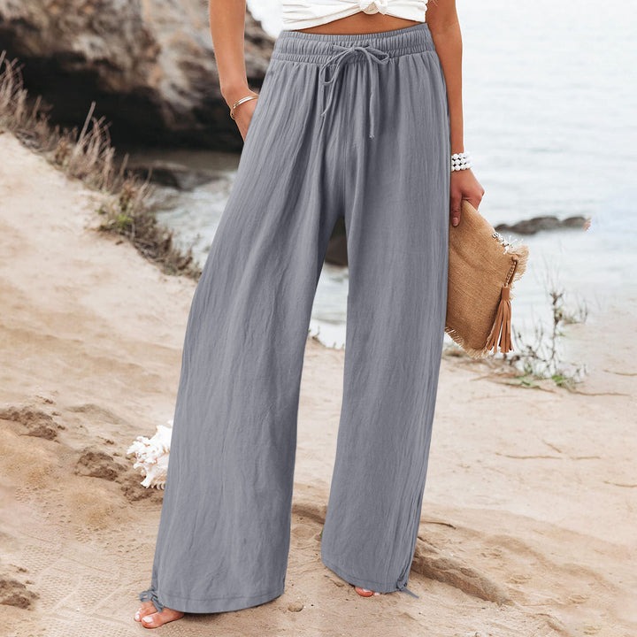 Damenweite und luftig fallende Sommerhose Drune
