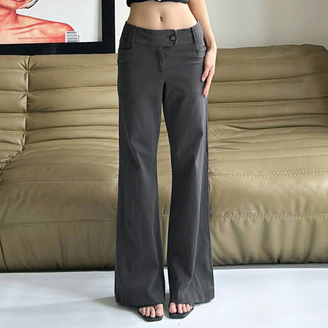 Damen Flared Pants im eleganten Schnitt Drune