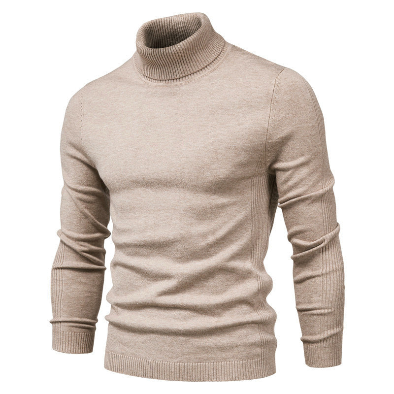 Herren Grober Rollkragenpullover aus wärmendem Material mit strukturierter Oberfläche Drune