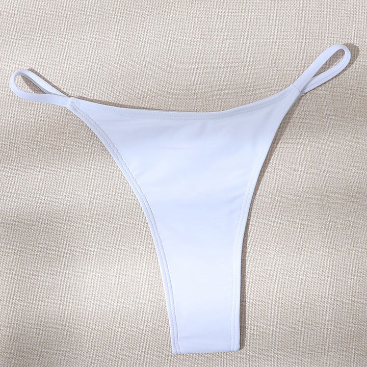 Damen Hoch geschnittene Bikinischnitte Drune
