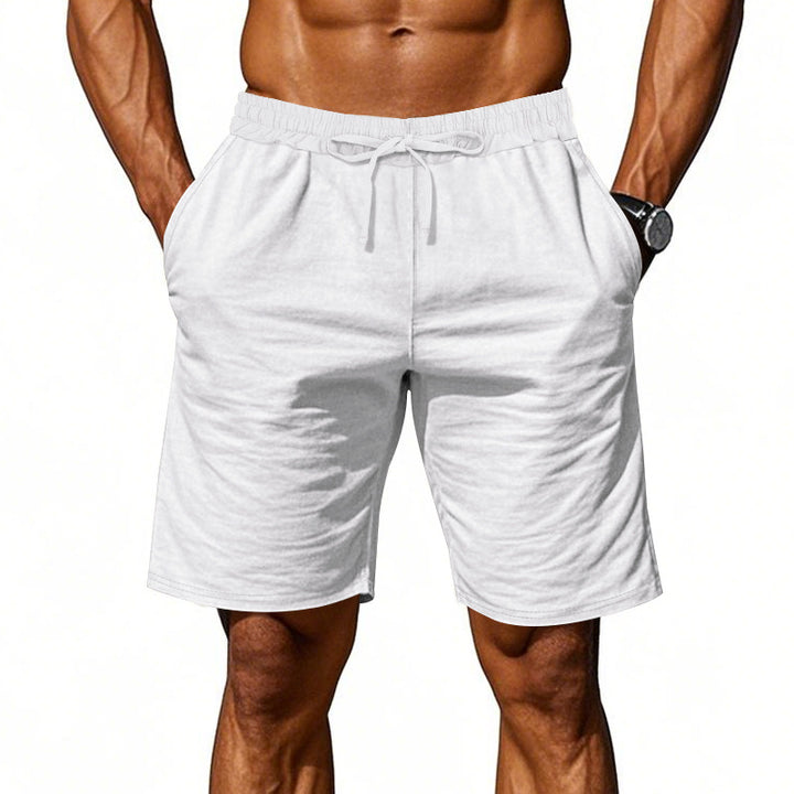 Herren lässige Jersey-Shorts mit elastischem Bund und praktischen Taschen Drune