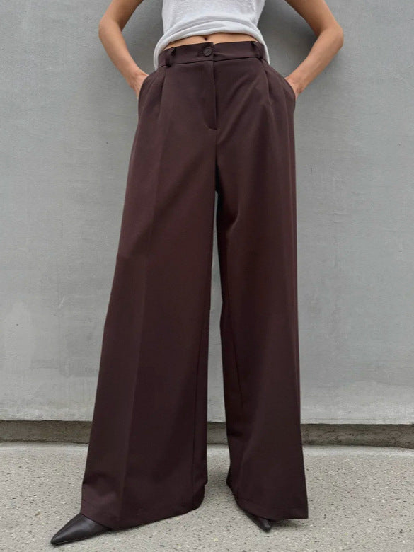 Damen weit geschnittene Hose Drune