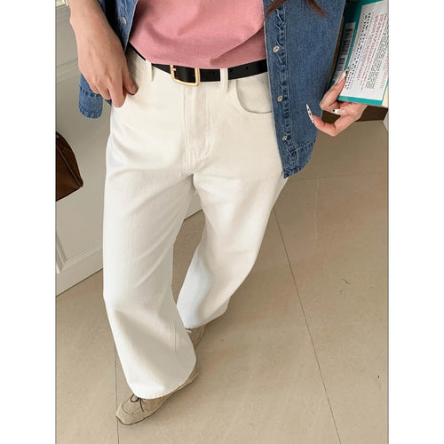 Damen Bequeme und modische Leinenhose Drune