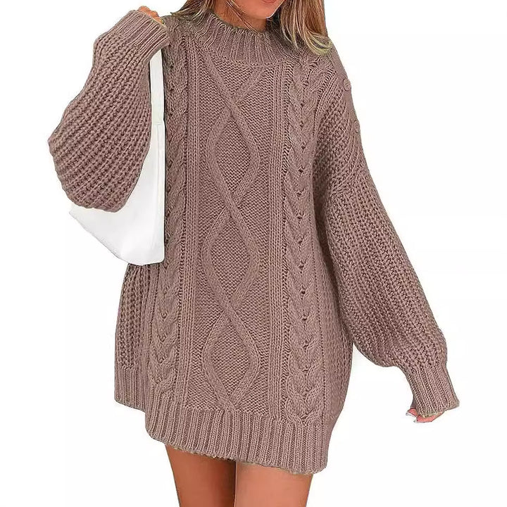 Damen Strickpullover mit oversized Schnitt Drune