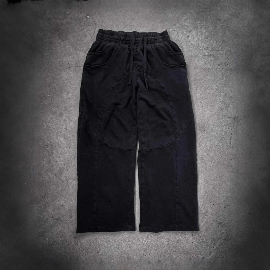 Damen Relaxed-Fit Freizeithose mit elastischem Bund und großen Seitentaschen Drune