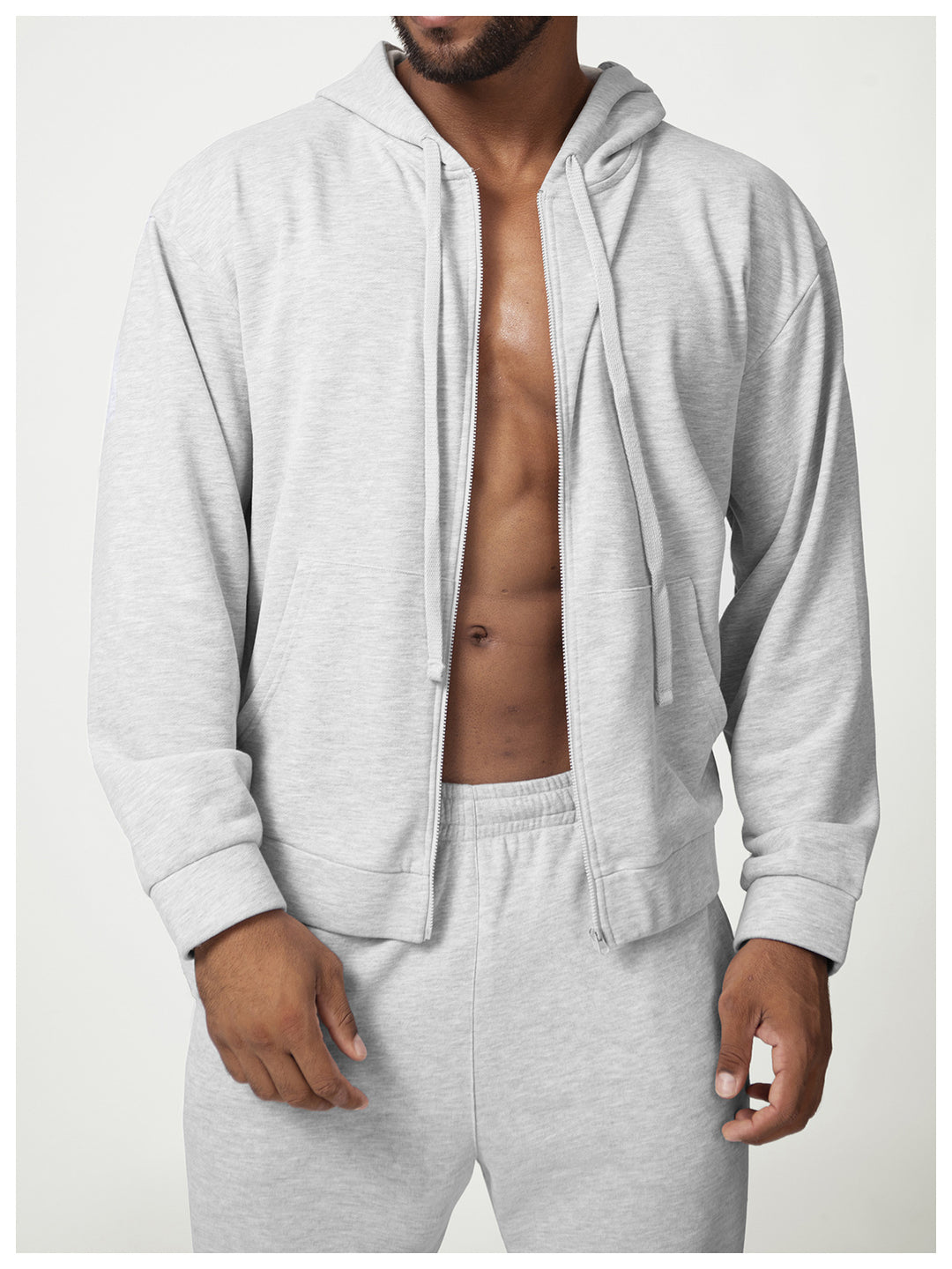 Herren Kapuzenjacke mit weichem Innenfutter und praktischen Taschen Drune