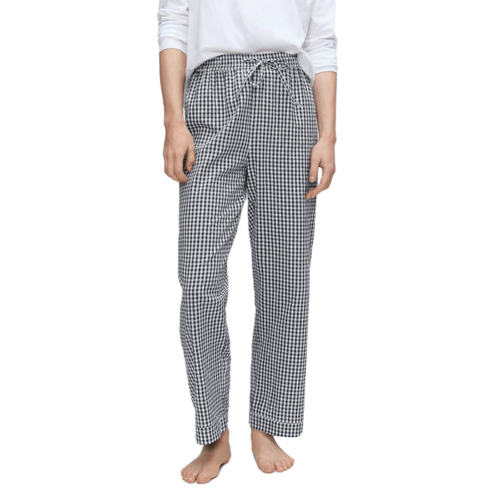 Damen Karottenhose im modernen Karo-Design Drune