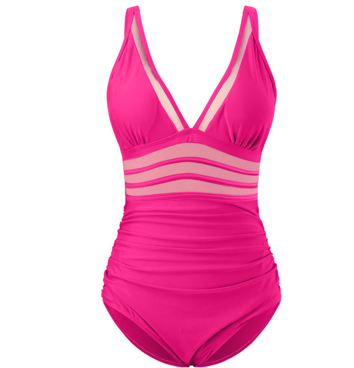 Damen eleganter Badeanzug mit verführerischen Cut-Out-Details Drune
