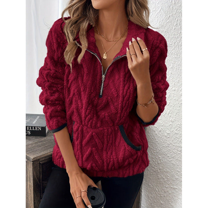 Damen Fleece Pullover Drune