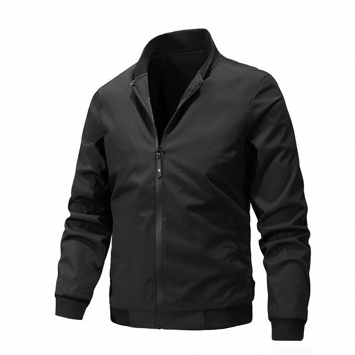 Herren stylische Übergangsjacke mit elastischen Ärmelbündchen und atmungsaktiven Materialien Drune