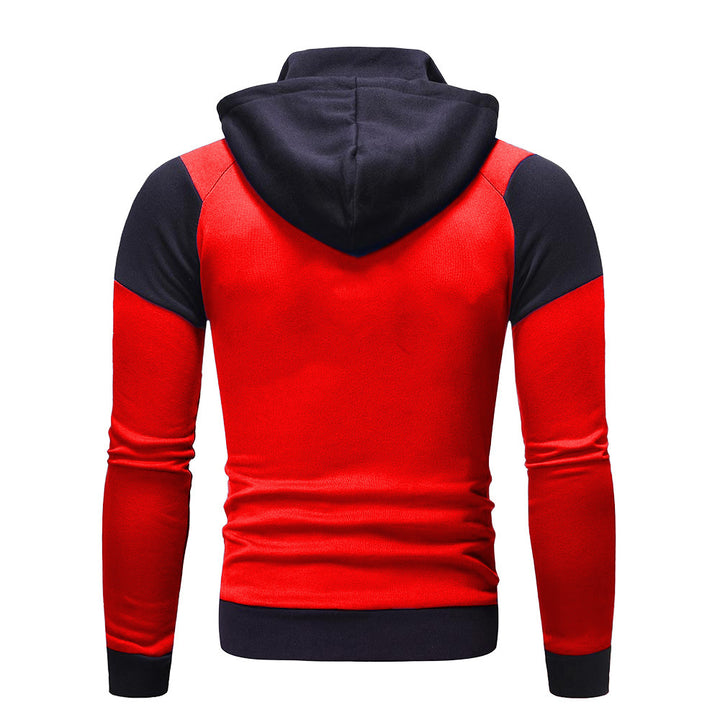 Damen Sportliche Kapuzenjacke mit hohem Kragen und praktischen Reißverschlusstaschen Drune