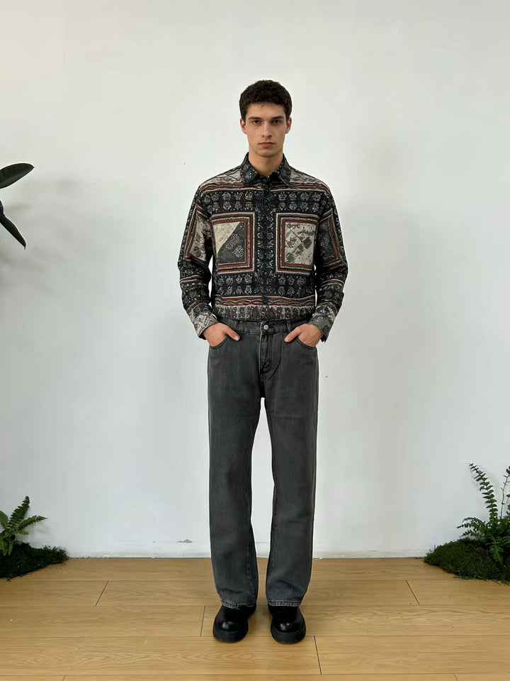 Herren Cargo-Jeans mit praktischen Taschen und lässigem Schnitt Drune
