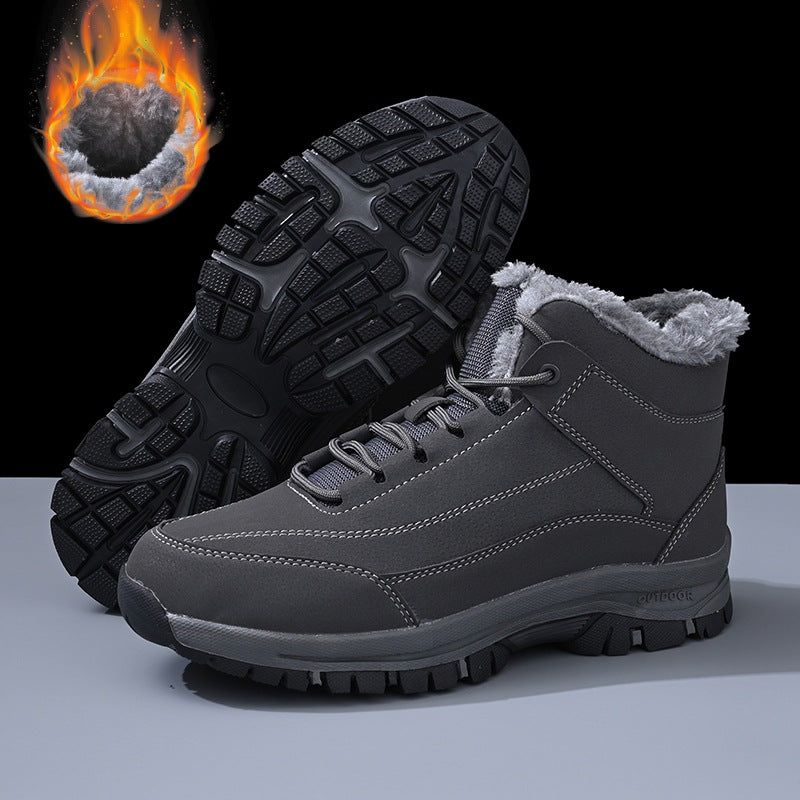 Damen Warmgefütterte Winterstiefel Drune