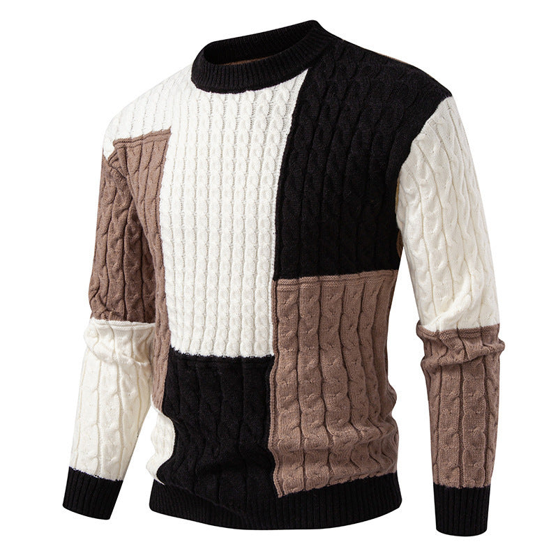 Herren modischer Strickpullover mit einzigartigem Muster und hohem Tragekomfort Drune
