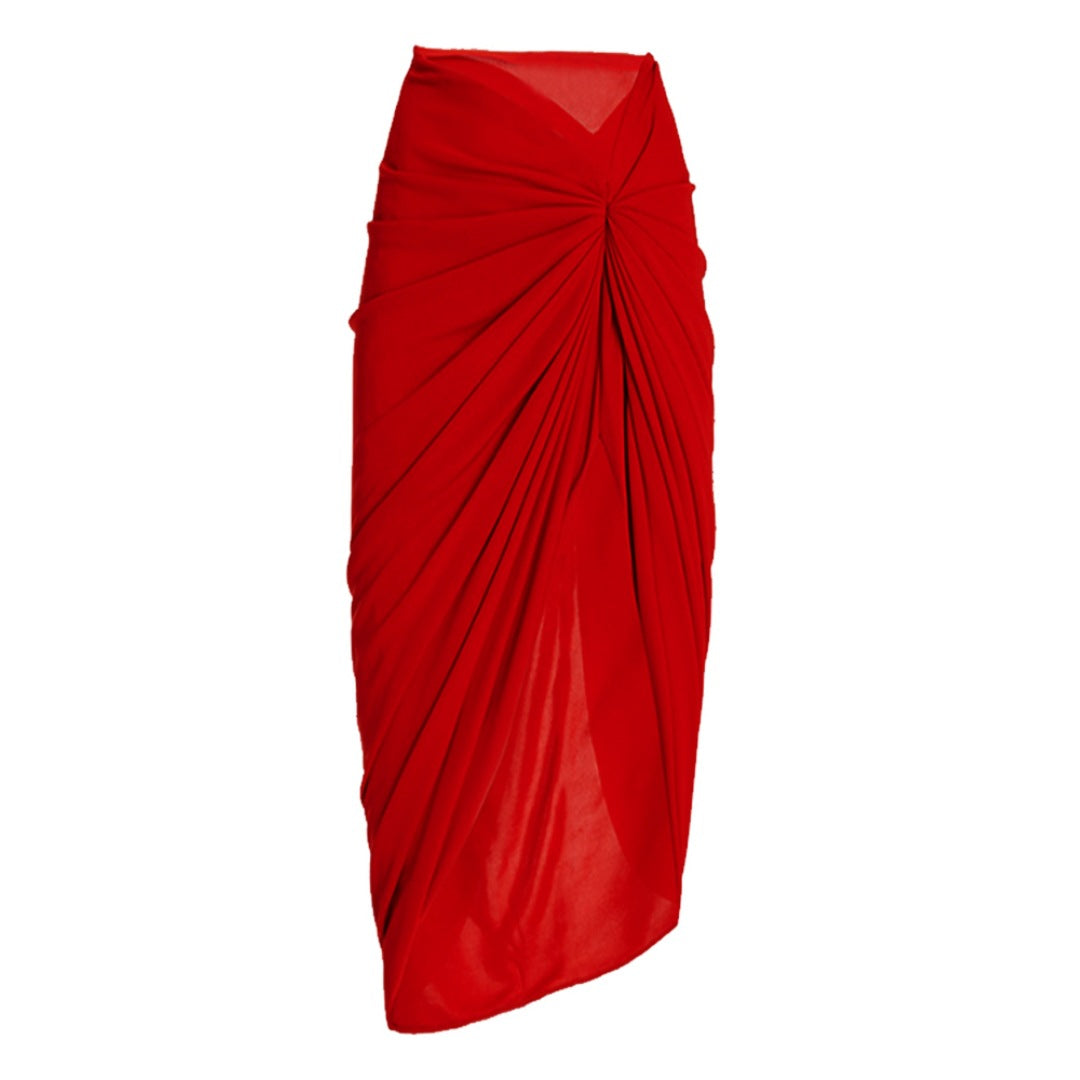 Damen auffälliges Badeanzug und Palazzo-Hose Set Drune