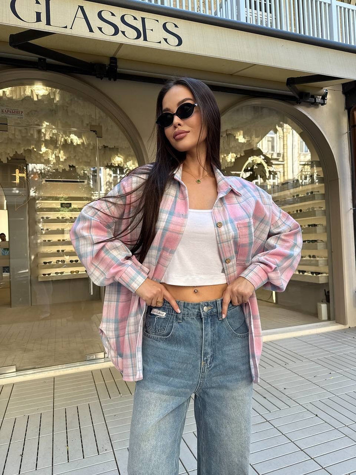 Damen lässige Karottenjeans mit hohem Bund und weitem Bein Drune