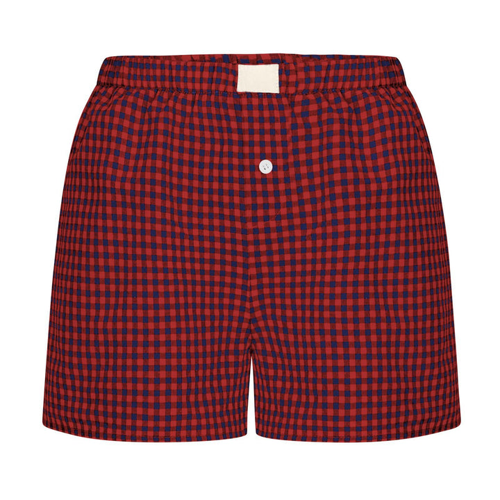 Damen lässige Karohose Drune