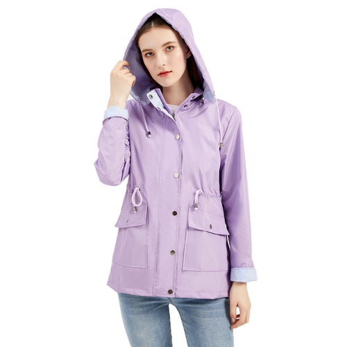 Damen Regenjacke Drune