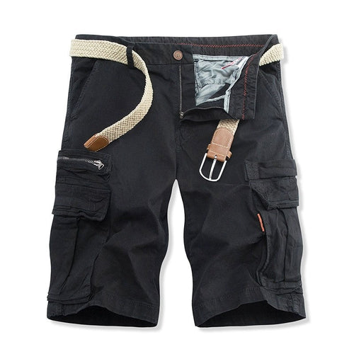 Herren Robuste Multi-Taschen Cargo-Shorts Drune