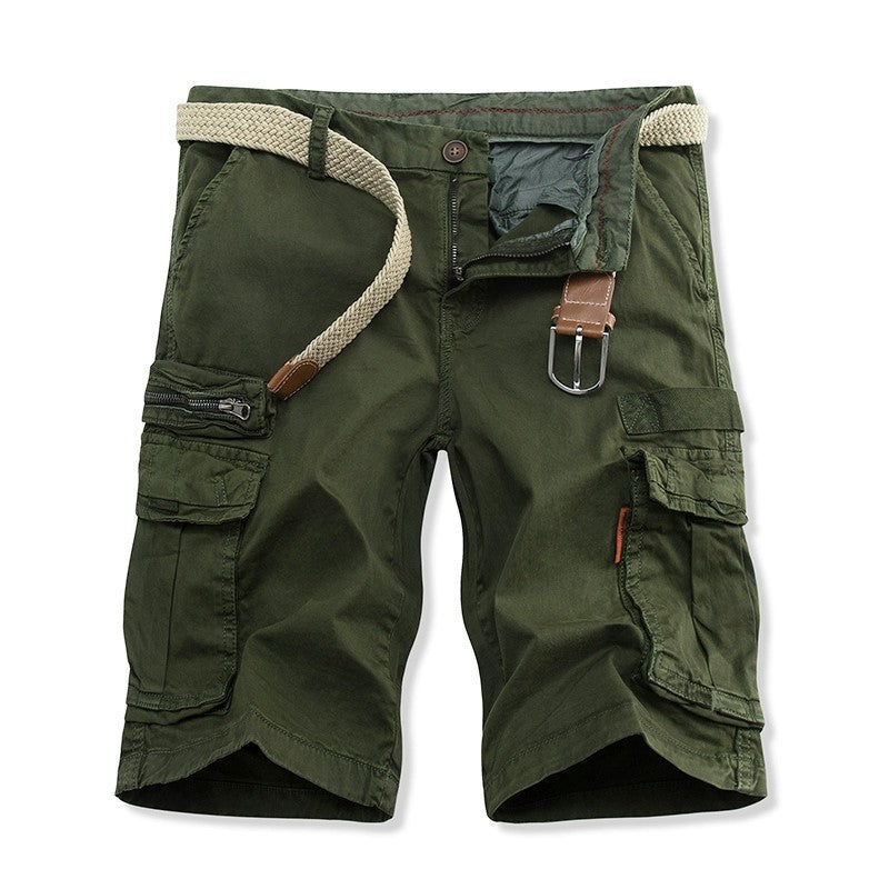 Herren Robuste Multi-Taschen Cargo-Shorts Drune