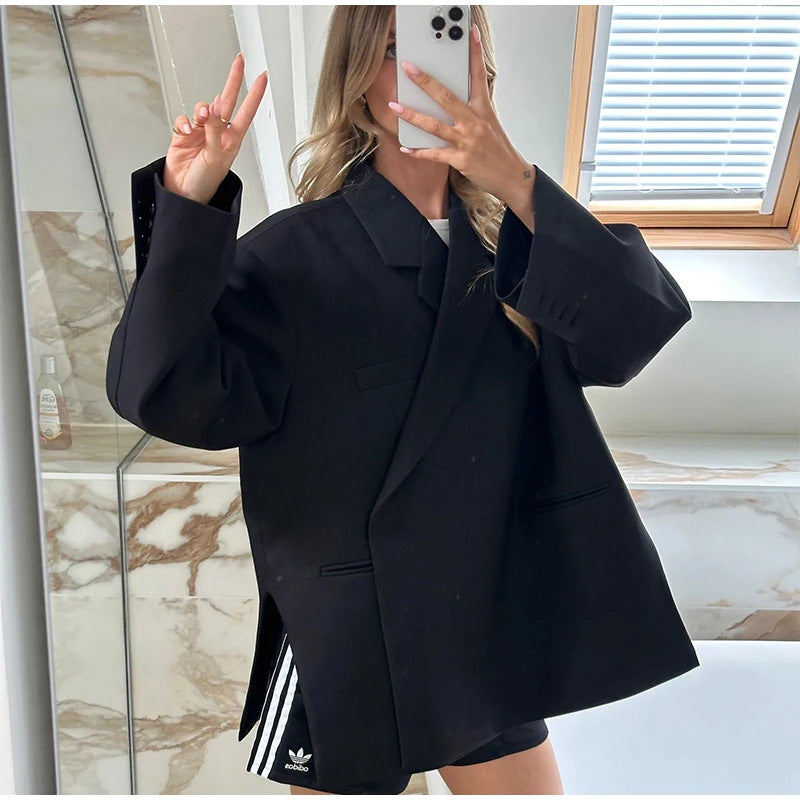 Damen oversized Blazer Drune
