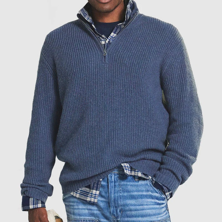 Drune | Der stilvolle Zip-Pullover für Herren
