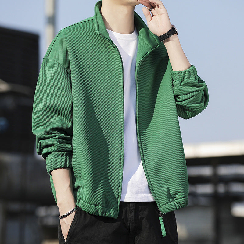 Herren lässige Übergangsjacke mit atmungsaktivem Stoff und modernem Design Drune