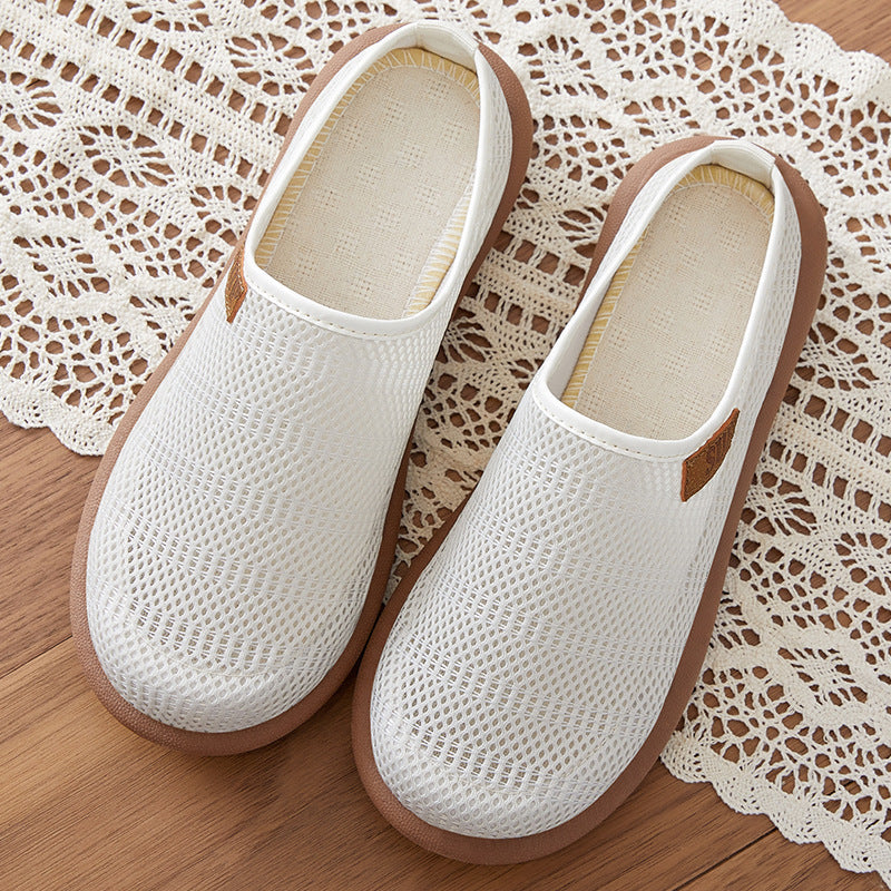 Damen luftige Clogs mit flexiblem Mesh-Obermaterial Drune