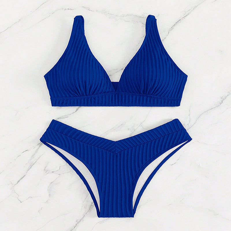 Damen Hochgeschnittener Triangel-Bikini Drune