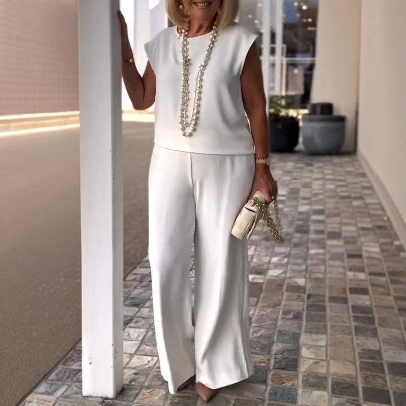 Damen Elegantes und bequemen Zweiteiliges Outfit mit weitem Schnitt Drune