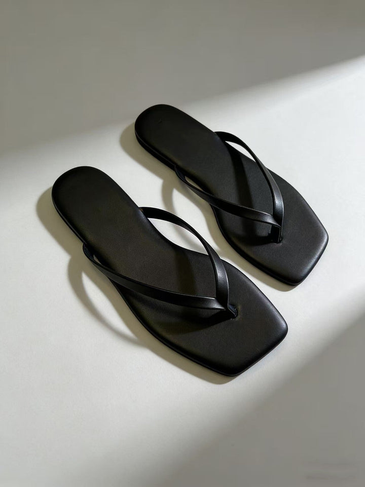 Damen Zehentrenner-Sandalen mit ergonomischem Fußbett und rutschfester Sohle Drune 1777487412