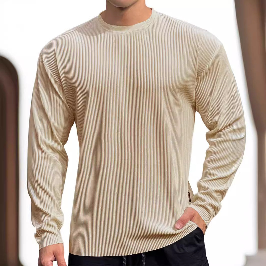 Herren Feinstrickpullover mit strukturiertem Rippenmuster Drune