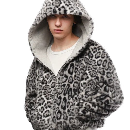 Damen Kapuzenjacke mit tierischem Fleece-Innenfutter und praktischen Taschen Drune