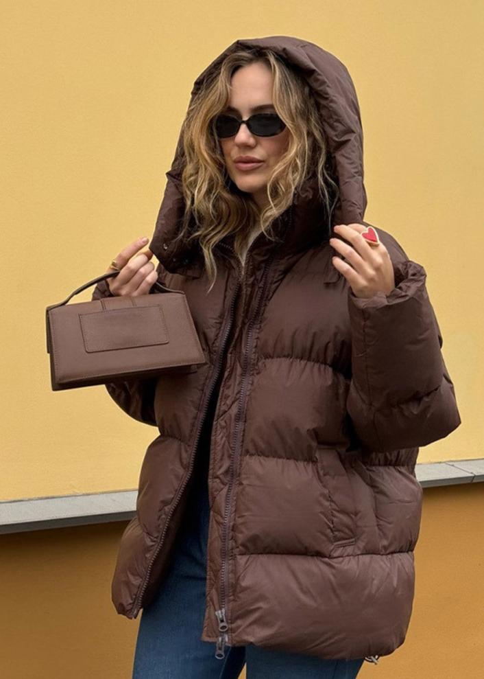 Drune | Schokoladen-Pufferjacke - Gemütlich und Trendy