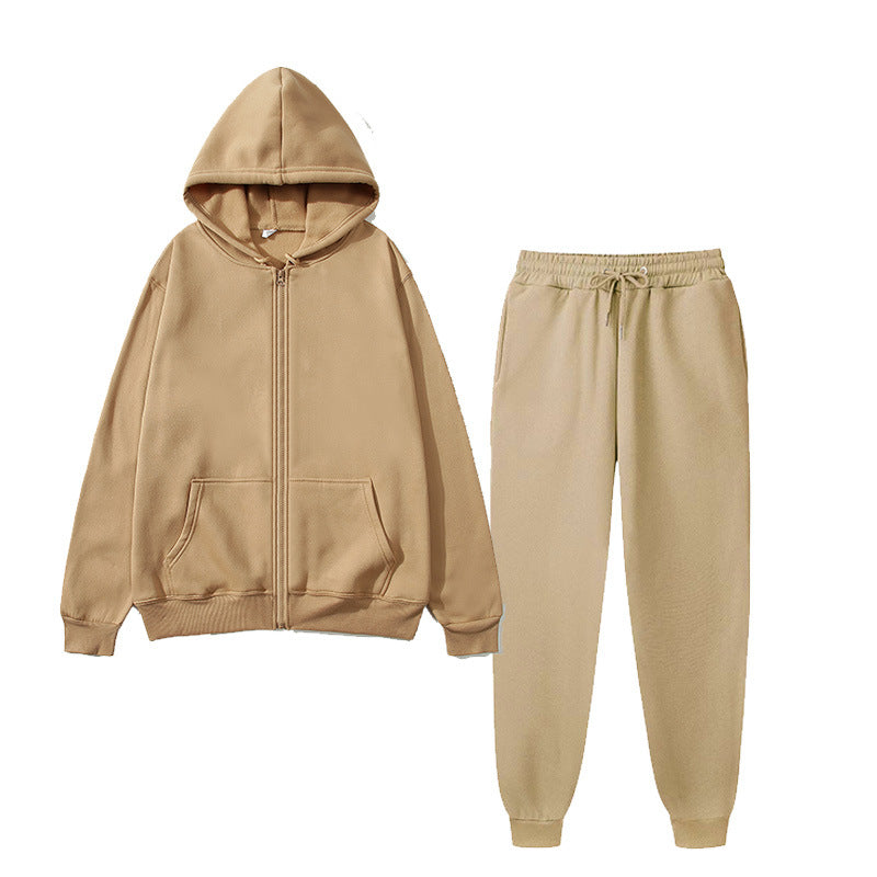 Damen Fitness-Set mit Kapuzenjacke und Jogginghose Drune