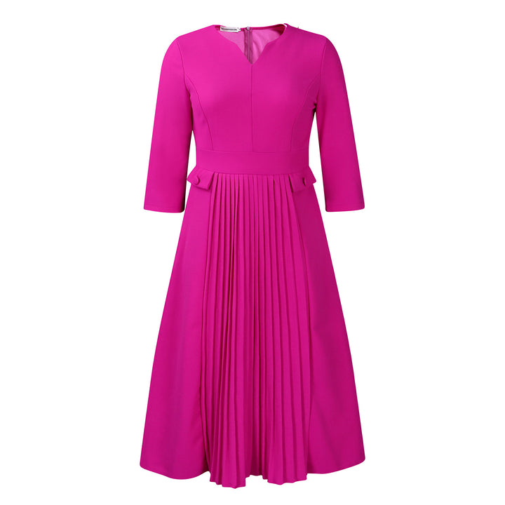 Damen Kommunionkleid mit Faltenwurf Drune