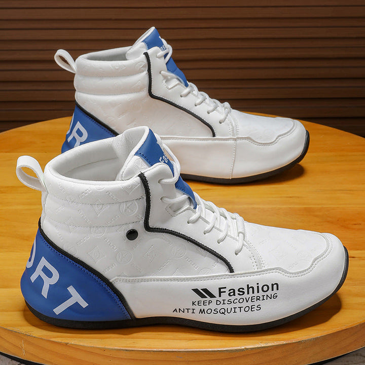 Damen sportliche High-Top Sneakers mit schützendem Design und rutschfester Sohle Drune