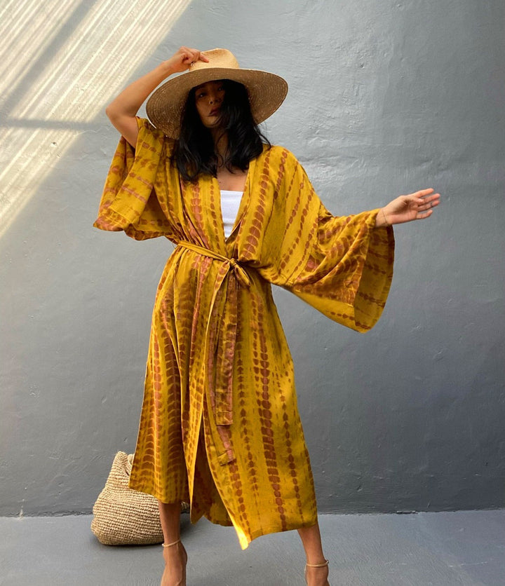 Damen Kaftan Kleid Drune