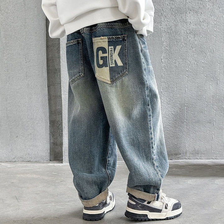 Herren lockere Jeans Drune