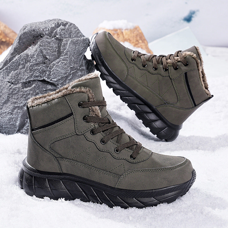 Damen Winterstiefel mit isolierendem Innenfutter und rutschfester Sohle Drune