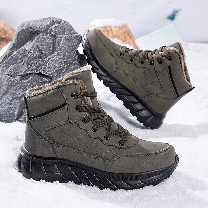 Damen Winterstiefel mit isolierendem Innenfutter und rutschfester Sohle Drune
