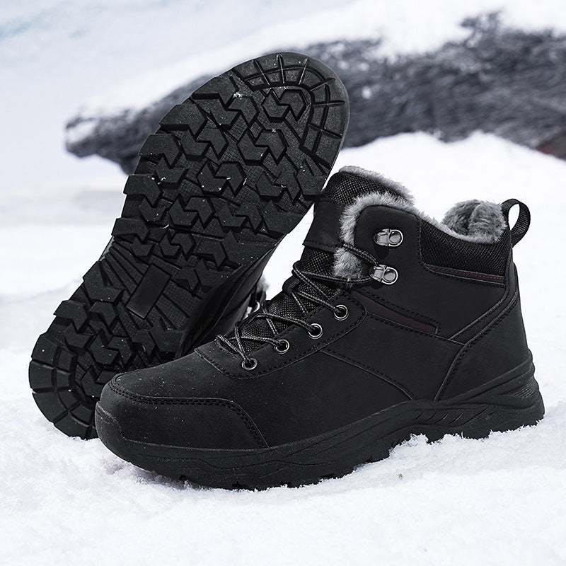 Damen Hochwertige Winterboots mit isolierter Innensohle und rutschfester Sohle Drune