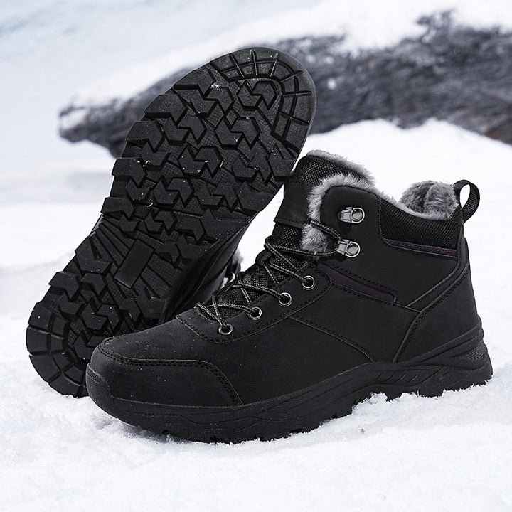 Damen Hochwertige Winterboots mit isolierter Innensohle und rutschfester Sohle Drune