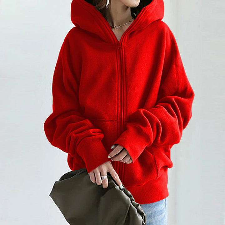 Drune | Stylish, loose-fitting jacket with a zipper