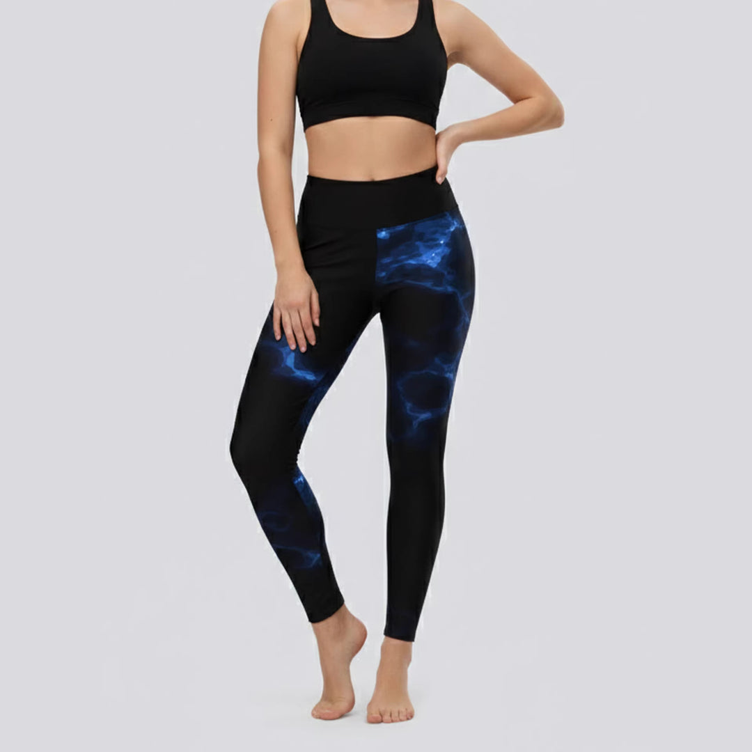 Damen Sportlegging mit stilvollem grafischen Design Drune