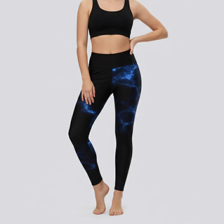 Damen Sportlegging mit stilvollem grafischen Design Drune