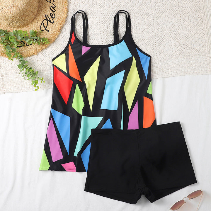 Damen Sportliches Schwimmanzug-Set Drune