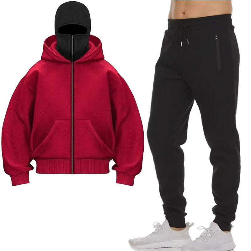Damen hooded Sweatjacke mit praktischer durchgängiger Reißverschlussleiste und großen Taschen Drune