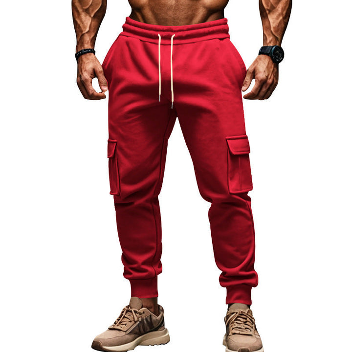 Herren Cargo-Freizeithose mit verstellbarem Bund und funktionalen Taschen Drune