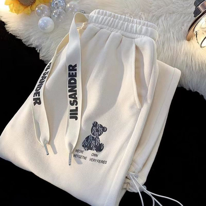 Damen Sweatpants mit funktionalem Design und elastischem Bund Drune